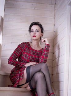 FETxThecottish Tartan Dress VANILIANNA N Y