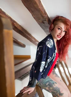 Suicidegirls Frenia Red Origami 42 Photos Apr 23 2022