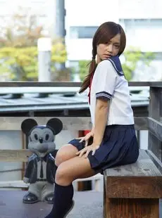 Hegre Art Mayuko Japanese School Uniform x140