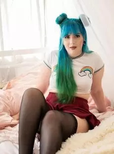 Stellabojcic Photo Album Blue Leia Suicidegirls