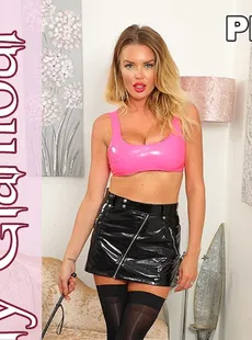 StrictlyGlamour Porchia Watson - Pink Black PVC Taunt Tease - x 120 - 6720px - September 27, 2023 147527925