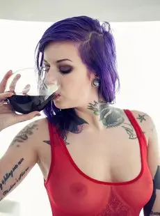 Suicide Girls Katherine Purple And Red