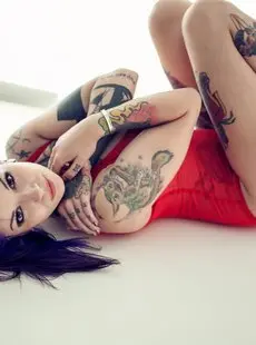 Suicide Girls Katherine Purple And Red