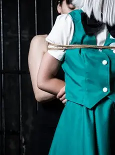 Cosplay Robitsu Yumei Bondage Training