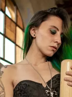 Arrow Escobar Photo Album Intriguing madness SuicideGirls