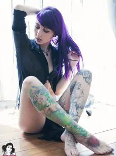 Suicide Girls Discordiablacknumberone X56