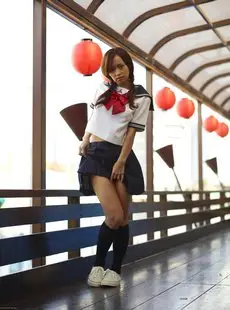 Hegre Art Mayuko Japanese School Uniform x140