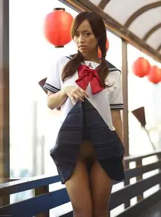 Hegre Art Mayuko Japanese School Uniform x140