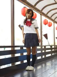 Hegre Art Mayuko Japanese School Uniform x140