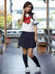 Hegre Art Mayuko Japanese School Uniform x140