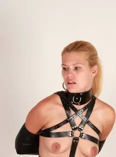 BeltBound Izzy Delphine Strapped In Tight