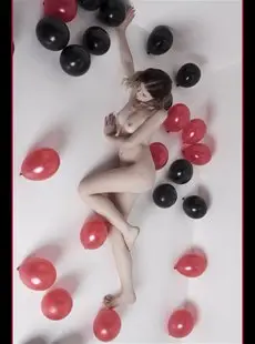 NudeMuse   Sindy   Red Black Balloons   5000