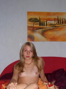 AMALAND college babe naked inside dorm