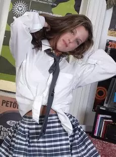 Samantha Schoolgirl Turn on