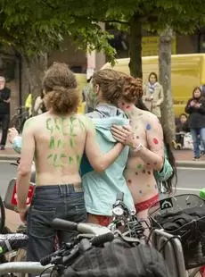 World Naked Bike Ride 2015