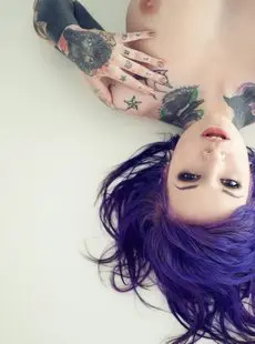 Suicide Girls Katherine Purple And Red