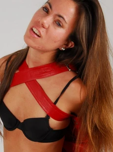 GirlAsylum GA 079 Faye Leather Armbinder 2009 04 11