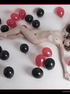 NudeMuse   Sindy   Red Black Balloons   5000