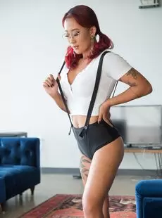 Flowless Photo Album Suspenders Suicidegirls