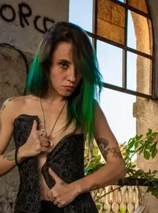 Arrow Escobar Photo Album Intriguing madness SuicideGirls