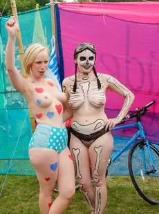 World Naked Bike Ride 2015