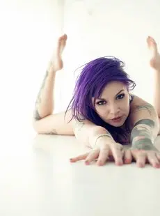 Suicide Girls Katherine Purple And Red