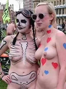 World Naked Bike Ride 2015