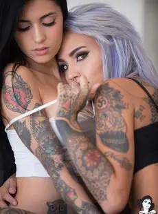 Suicide Girls Coralinne Tied  Fishball