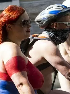 World Naked Bike Ride 2015