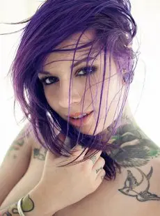 Suicide Girls Katherine Purple And Red