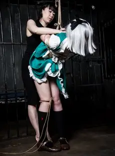 Cosplay Robitsu Yumei Bondage Training