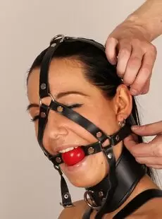 BeltBound Nicole A Harness Ballgag For New Girl