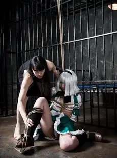 Cosplay Robitsu Yumei Bondage Training