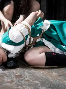 Cosplay Robitsu Yumei Bondage Training