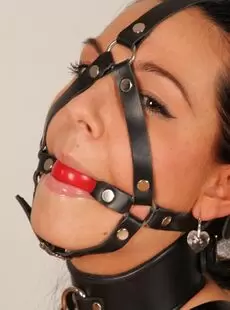 BeltBound Nicole A Harness Ballgag For New Girl