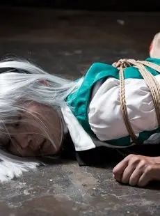 Cosplay Robitsu Yumei Bondage Training