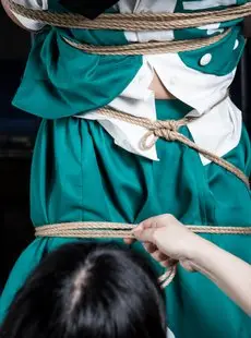 Cosplay Robitsu Yumei Bondage Training