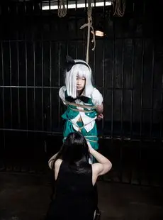 Cosplay Robitsu Yumei Bondage Training