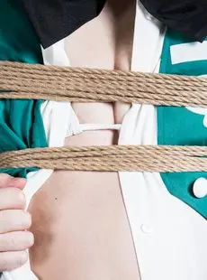 Cosplay Robitsu Yumei Bondage Training