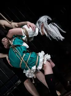 Cosplay Robitsu Yumei Bondage Training