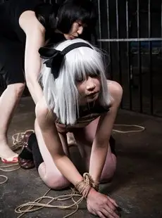 Cosplay Robitsu Yumei Bondage Training