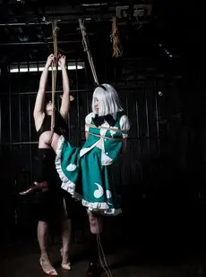 Cosplay Robitsu Yumei Bondage Training