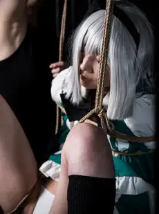 Cosplay Robitsu Yumei Bondage Training